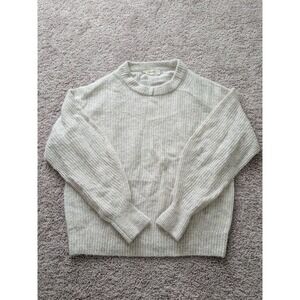Everlane The Cocoon Crew Sweater in Alpaca Wool Blend Almond Women's Medium
